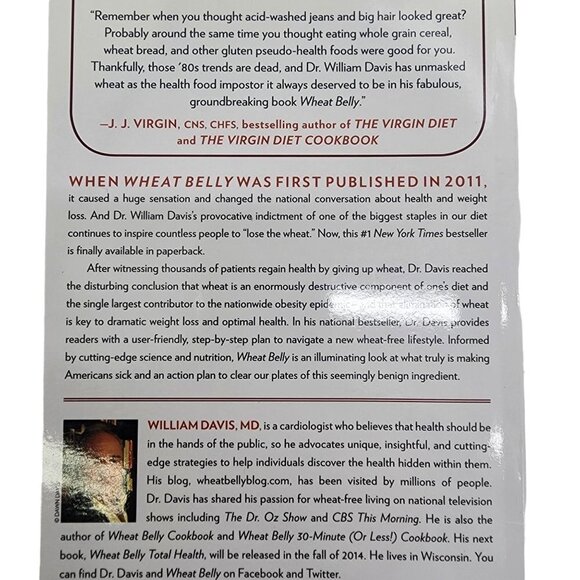 Wheat Belly Lose the Wheat, Lose the Weight, and Find Your Path Back to Health - Picture 3 of 8